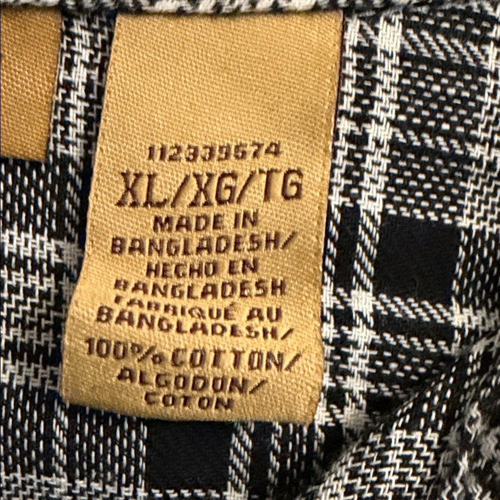 Wrangler Western Plaid Snap Shirt – NWT - Picture 5 of 7